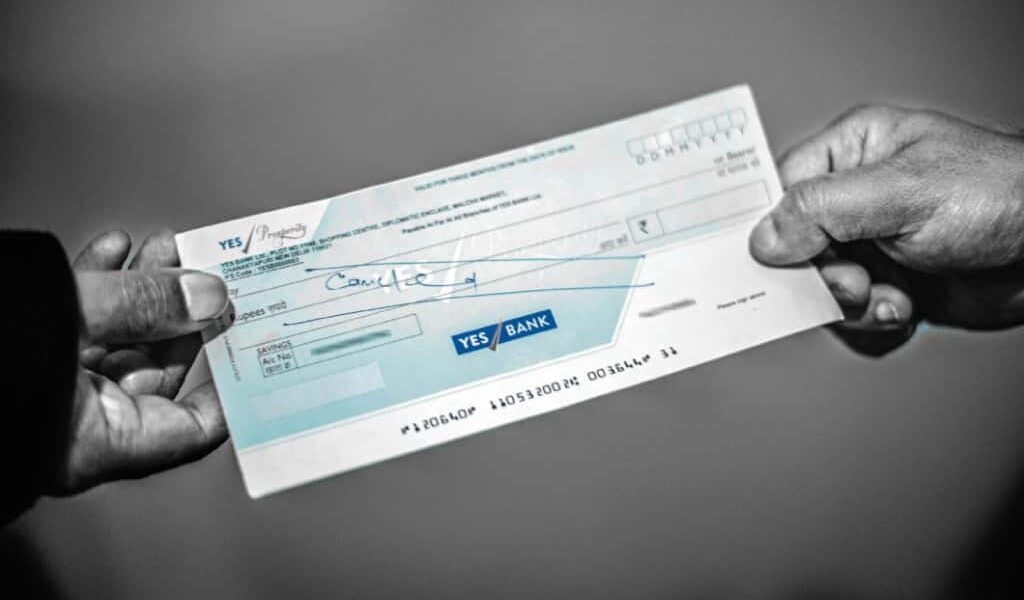 Cancelled Cheque